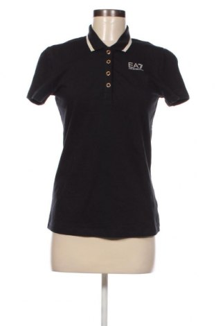 Дамска тениска Emporio Armani, Размер M, Цвят Черен, Цена 129,00 лв.