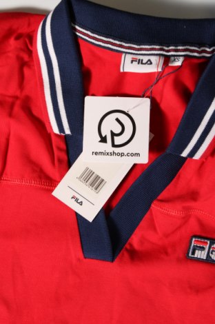 Дамска тениска FILA, Размер XS, Цвят Червен, Цена 33,00 лв.