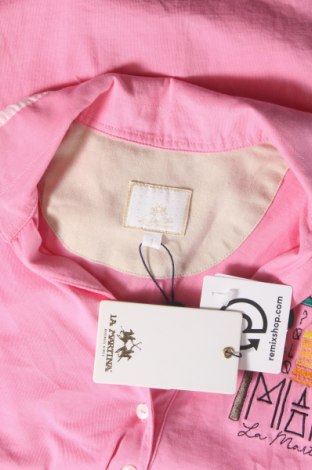 Γυναικείο t-shirt La Martina, Μέγεθος S, Χρώμα Ρόζ , Τιμή 20,33 €