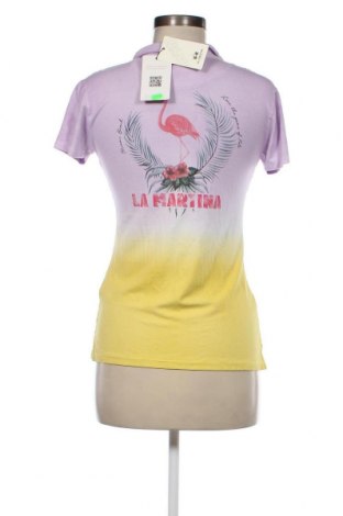 Damski T-shirt La Martina, Rozmiar M, Kolor Kolorowy, Cena 181,25 zł