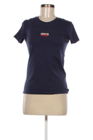 Damen T-Shirt Levi's, Größe XXS, Farbe Blau, Preis 7,18 €