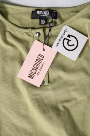 Dámské tričko Missguided, Velikost M, Barva Zelená, Cena  304,00 Kč