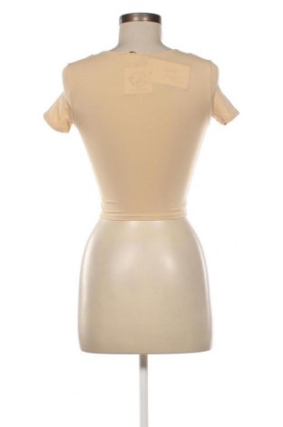 Damen T-Shirt Monki, Größe XXS, Farbe Beige, Preis 3,79 €
