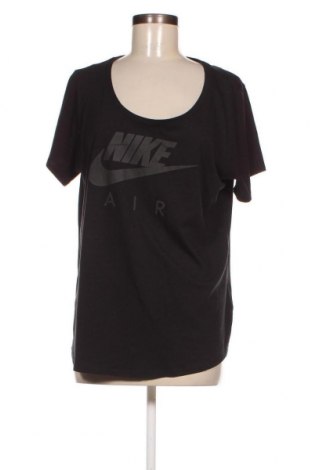 Дамска тениска Nike, Размер XL, Цвят Черен, Цена 47,04 лв.
