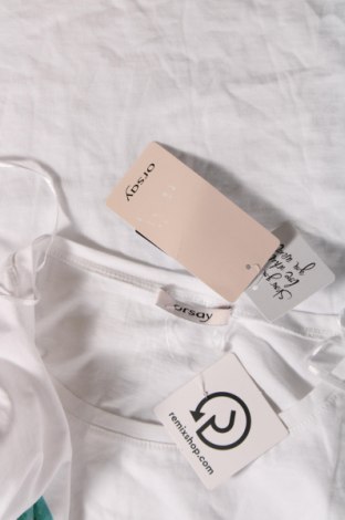 Γυναικείο t-shirt Orsay, Μέγεθος M, Χρώμα Λευκό, Τιμή 10,82 €