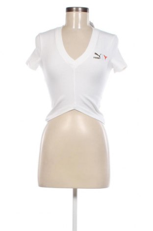 Γυναικείο t-shirt PUMA, Μέγεθος S, Χρώμα Λευκό, Τιμή 26,91 €