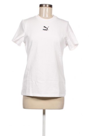 Γυναικείο t-shirt PUMA, Μέγεθος L, Χρώμα Λευκό, Τιμή 26,91 €