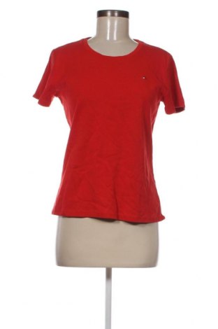 Дамска тениска Tommy Hilfiger, Размер M, Цвят Червен, Цена 55,76 лв.