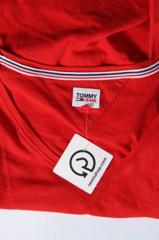 Γυναικείο t-shirt Tommy Jeans, Μέγεθος XL, Χρώμα Κόκκινο, Τιμή 35,05 €