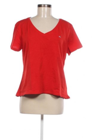 Γυναικείο t-shirt Tommy Jeans, Μέγεθος XL, Χρώμα Κόκκινο, Τιμή 31,55 €