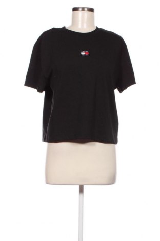 Γυναικείο t-shirt Tommy Jeans, Μέγεθος M, Χρώμα Μαύρο, Τιμή 35,05 €