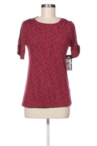 Γυναικείο t-shirt Trespass, Μέγεθος XXS, Χρώμα Κόκκινο, Τιμή 9,57 €
