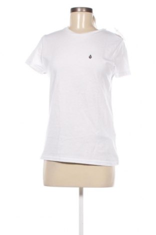 Γυναικείο t-shirt Volcom, Μέγεθος S, Χρώμα Λευκό, Τιμή 14,95 €