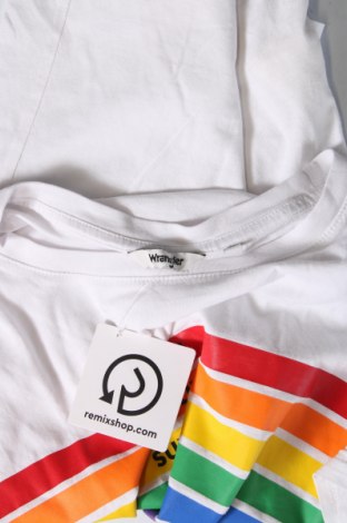 Γυναικείο t-shirt Wrangler, Μέγεθος M, Χρώμα Λευκό, Τιμή 12,37 €