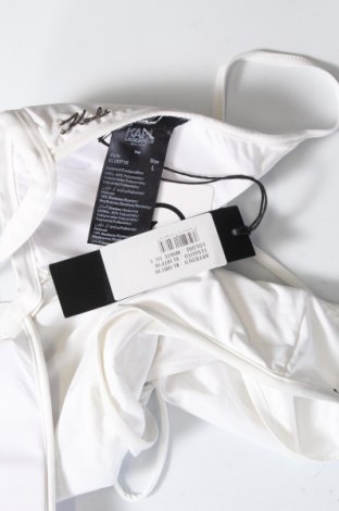 Γυναικείο μαγιό Karl Lagerfeld, Μέγεθος L, Χρώμα Λευκό, Τιμή 73,38 €