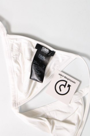 Γυναικείο μαγιό Karl Lagerfeld, Μέγεθος M, Χρώμα Λευκό, Τιμή 27,93 €