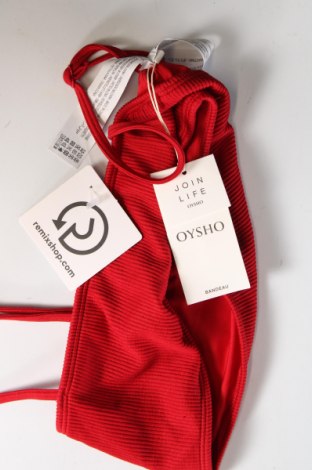 Dámske plavky  Oysho, Veľkosť S, Farba Červená, Cena  20,62 €