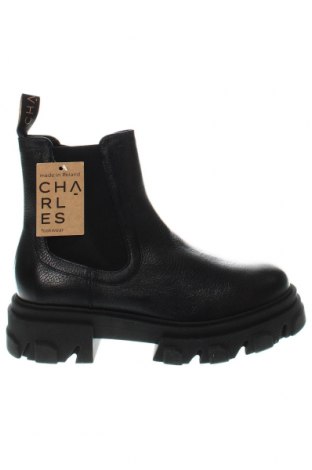 Damen Stiefeletten Charles Footwear, Größe 40, Farbe Schwarz, Preis 42,90 €