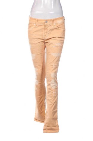 Dámske džínsy  7 For All Mankind, Veľkosť L, Farba Oranžová, Cena  18,89 €