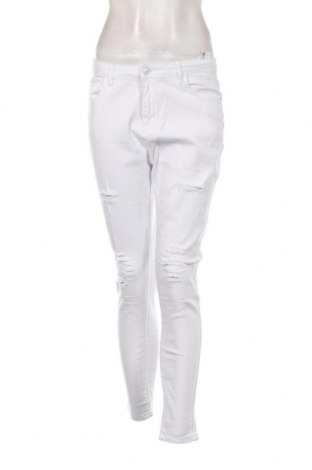Damskie jeansy Answear, Rozmiar L, Kolor Biały, Cena 83,37 zł