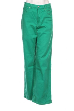 Дамски дънки H&M Divided, Размер M, Цвят Зелен, Цена 13,05 лв.