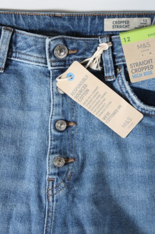 Dámske džínsy  Marks & Spencer, Veľkosť M, Farba Modrá, Cena  14,20 €