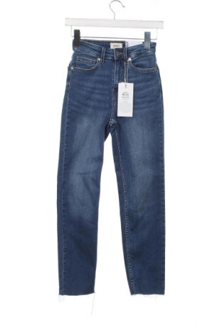 Dámské džíny  ONLY, Velikost XXS, Barva Modrá, Cena  256,00 Kč