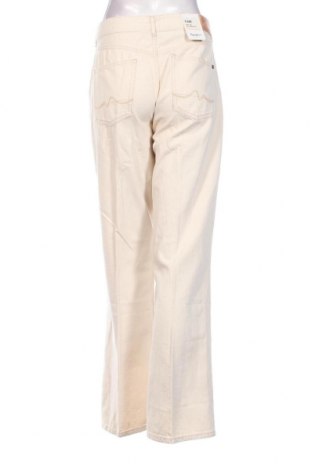 Дамски дънки Pepe Jeans, Размер L, Цвят Екрю, Цена 64,40 лв.