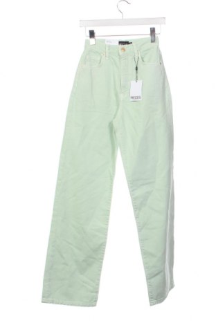 Damen Jeans Pieces, Größe M, Farbe Grün, Preis € 15,77