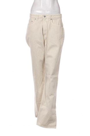 Damen Jeans Weekday, Größe L, Farbe Ecru, Preis 12,68 €