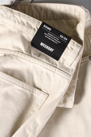 Damen Jeans Weekday, Größe XL, Farbe Beige, Preis € 13,53