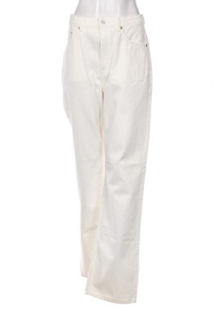 Γυναικείο Τζίν Weekday, Μέγεθος L, Χρώμα Λευκό, Τιμή 18,18 €