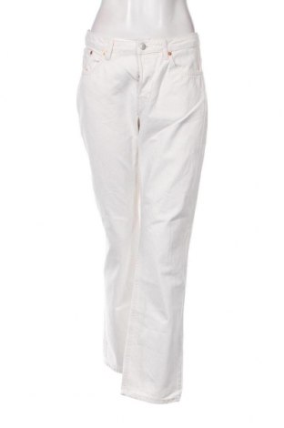 Γυναικείο Τζίν Weekday, Μέγεθος L, Χρώμα Λευκό, Τιμή 11,84 €