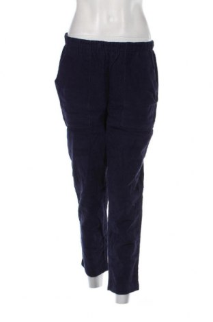 Pantaloni de velvet de femei, Mărime M, Culoare Albastru, Preț 20,99 Lei