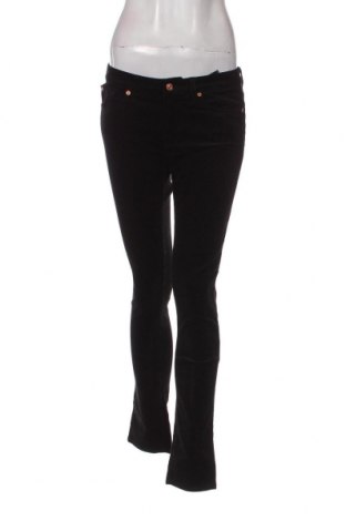Γυναικείο κοτλέ παντελόνι 7 For All Mankind, Μέγεθος S, Χρώμα Μαύρο, Τιμή 10,39 €