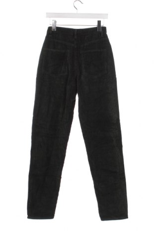 Pantaloni de velvet de femei ASOS, Mărime XS, Culoare Verde, Preț 21,94 Lei