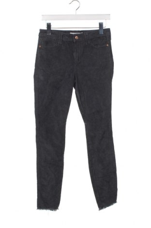 Pantaloni de velvet de femei Abercrombie & Fitch, Mărime S, Culoare Albastru, Preț 24,18 Lei
