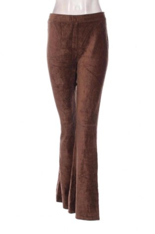 Pantaloni de velvet de femei America Today, Mărime M, Culoare Maro, Preț 20,03 Lei