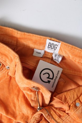 Γυναικείο κοτλέ παντελόνι BDG, Μέγεθος M, Χρώμα Πορτοκαλί, Τιμή 4,31 €