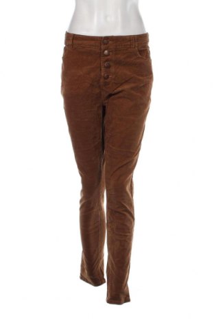Pantaloni de velvet de femei Bel&Bo, Mărime XL, Culoare Maro, Preț 19,08 Lei