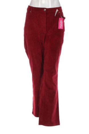 Γυναικείο κοτλέ παντελόνι Bexleys, Μέγεθος XXL, Χρώμα Κόκκινο, Τιμή 7,00 €