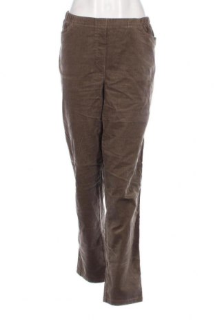 Pantaloni de velvet de femei Brandtex, Mărime XL, Culoare Maro, Preț 20,99 Lei