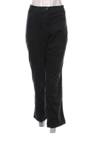 Pantaloni de velvet de femei Brax, Mărime XL, Culoare Verde, Preț 24,18 Lei