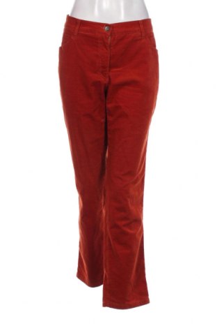 Γυναικείο κοτλέ παντελόνι Brax, Μέγεθος XXL, Χρώμα Πορτοκαλί, Τιμή 11,21 €
