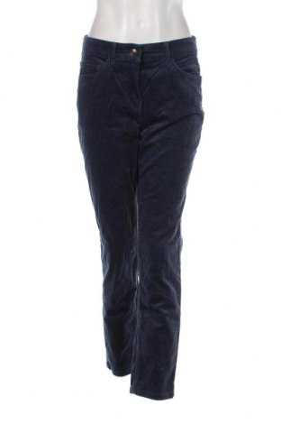 Pantaloni de velvet de femei C&A, Mărime M, Culoare Albastru, Preț 22,89 Lei