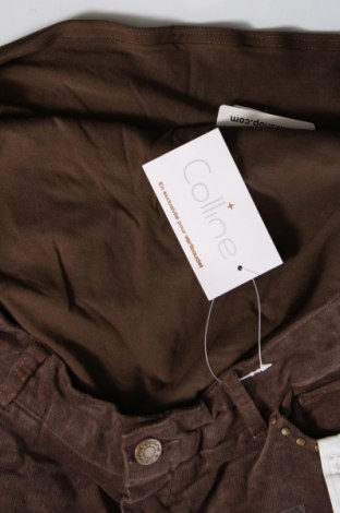 Панталон за бременни Colline, Размер XS, Цвят Кафяв, Цена 14,16 лв.