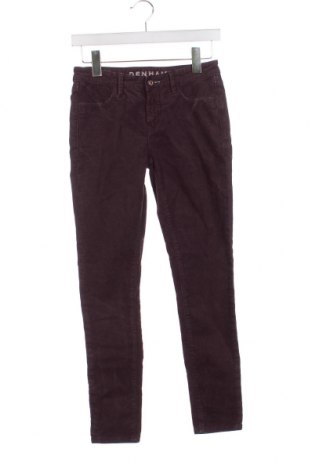 Дамски джинси Denham, Размер XS, Цвят Лилав, Цена 54,88 лв.