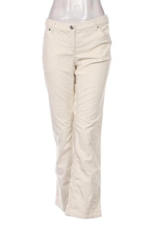 Γυναικείο κοτλέ παντελόνι Flash Lights, Μέγεθος XL, Χρώμα Εκρού, Τιμή 5,74 €