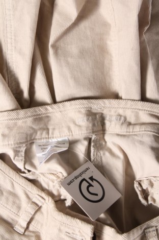 Pantaloni de velvet de femei Franco Callegari, Mărime L, Culoare Ecru, Preț 20,99 Lei