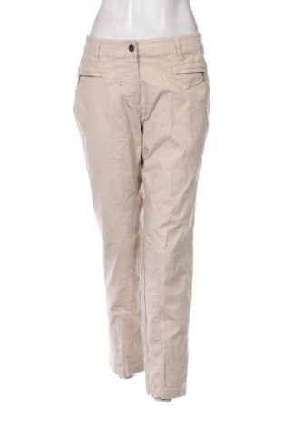 Pantaloni de velvet de femei Franco Callegari, Mărime L, Culoare Ecru, Preț 20,03 Lei